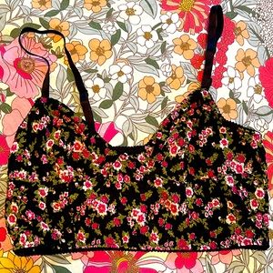 🌹 Free People 🌹 bralette brami camisole floral top